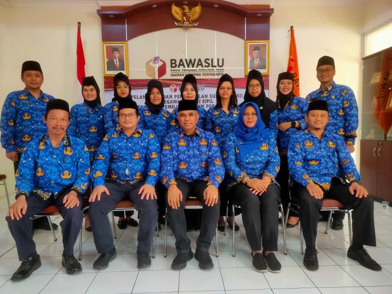 CPNS Bawaslu Sleman Resmi Dilantik