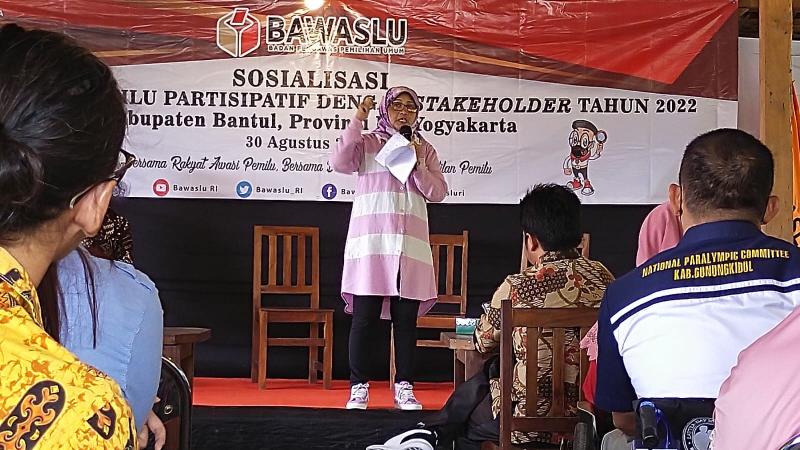 Bawaslu RI Sosialisasi Pemilu Partisipatif di DIY, Hadirkan Wahidah Suaib