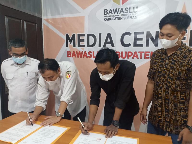 SEMA-U UIN SUKA Siap Kolaborasi dengan Bawaslu Sleman