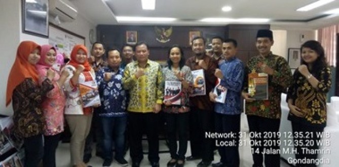 Bawaslu Sleman Serahkan Laporan Ahir Komprehensif Pemilu 2019