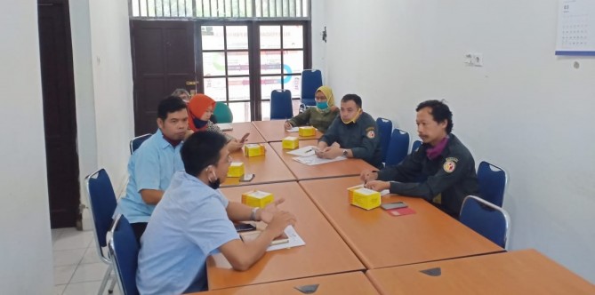 Bawaslu Sleman Konsultasi Proses Lelang APD untuk Pengawasan di Masa Pandemi Covid-19