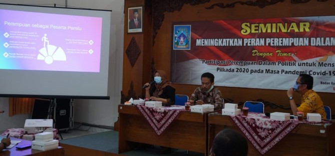 Bawaslu Ajak Perempuan Sleman Tolak Politik Uang