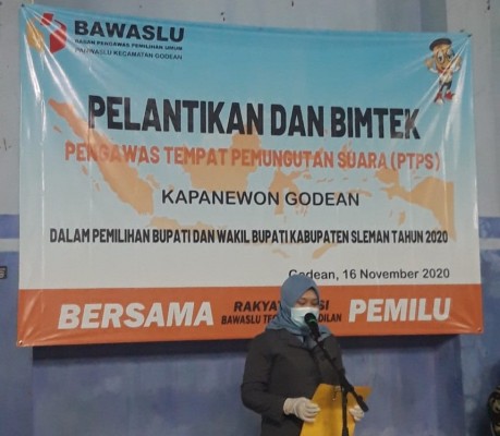 2125 Pengawas TPS Dilantik Serentak