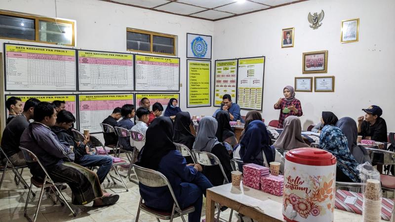 Ajak Milenial Awasi Pemilu, Panwascam Godean Sosialisasi ke Karang Taruna