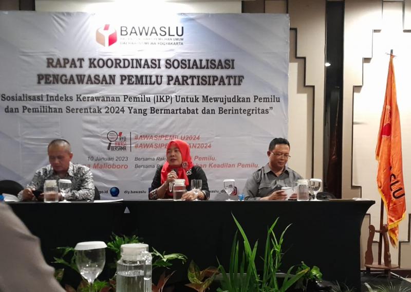 Bawaslu Sleman Rumuskan Program Pencegahan Hingga Level Kapanewon