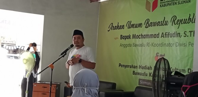 Supervisi ke Sleman, Anggota Bawaslu RI Berikan Arahan Khusus