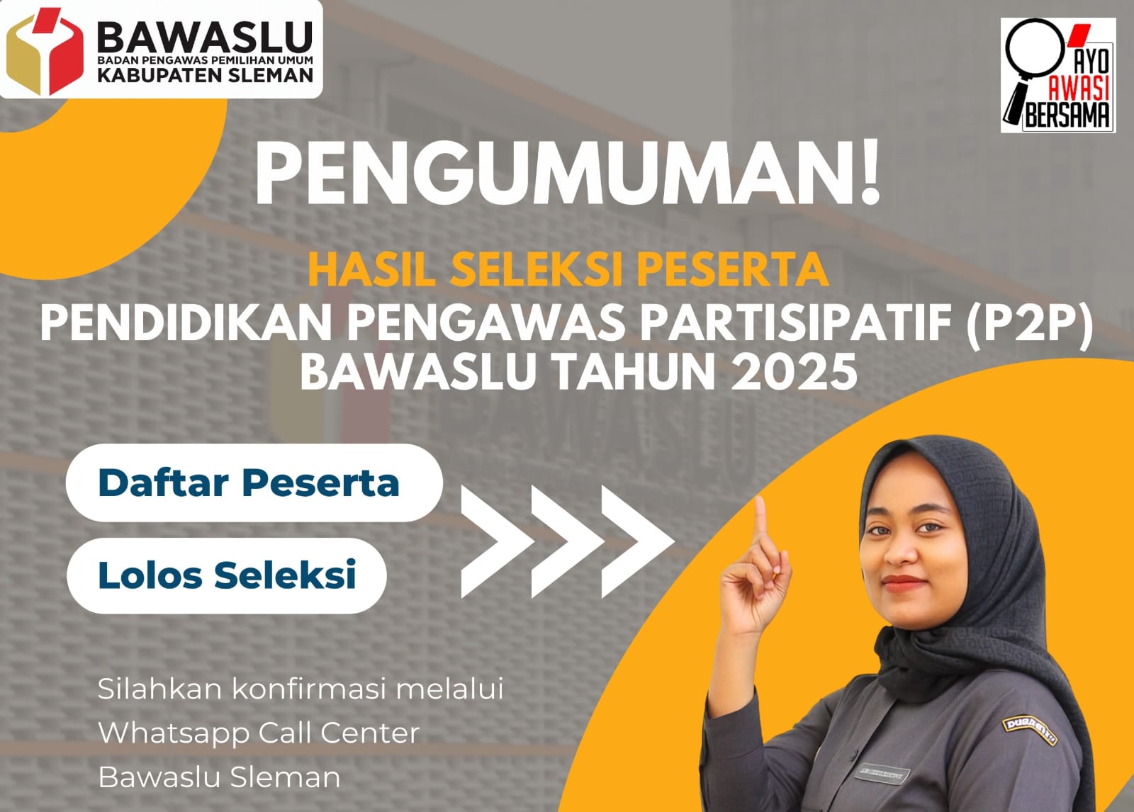 flyer pengumuman