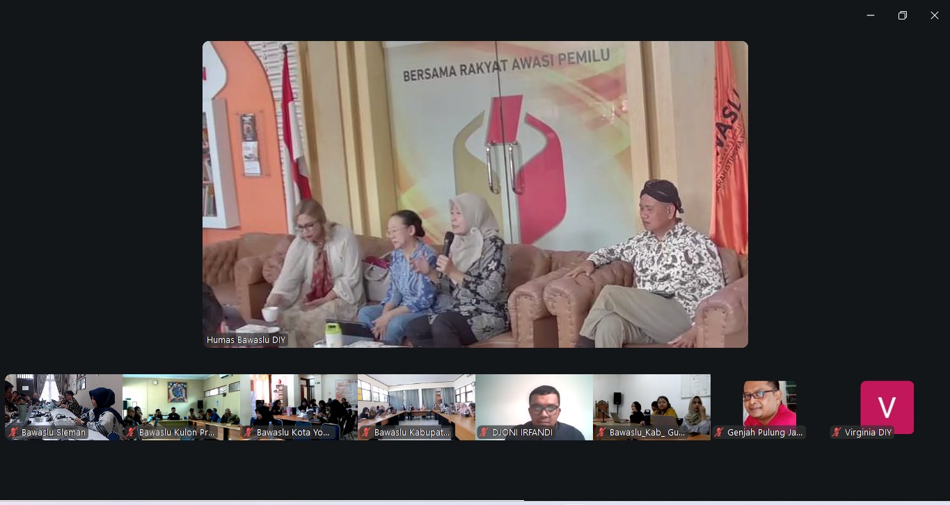 foto rapat daring