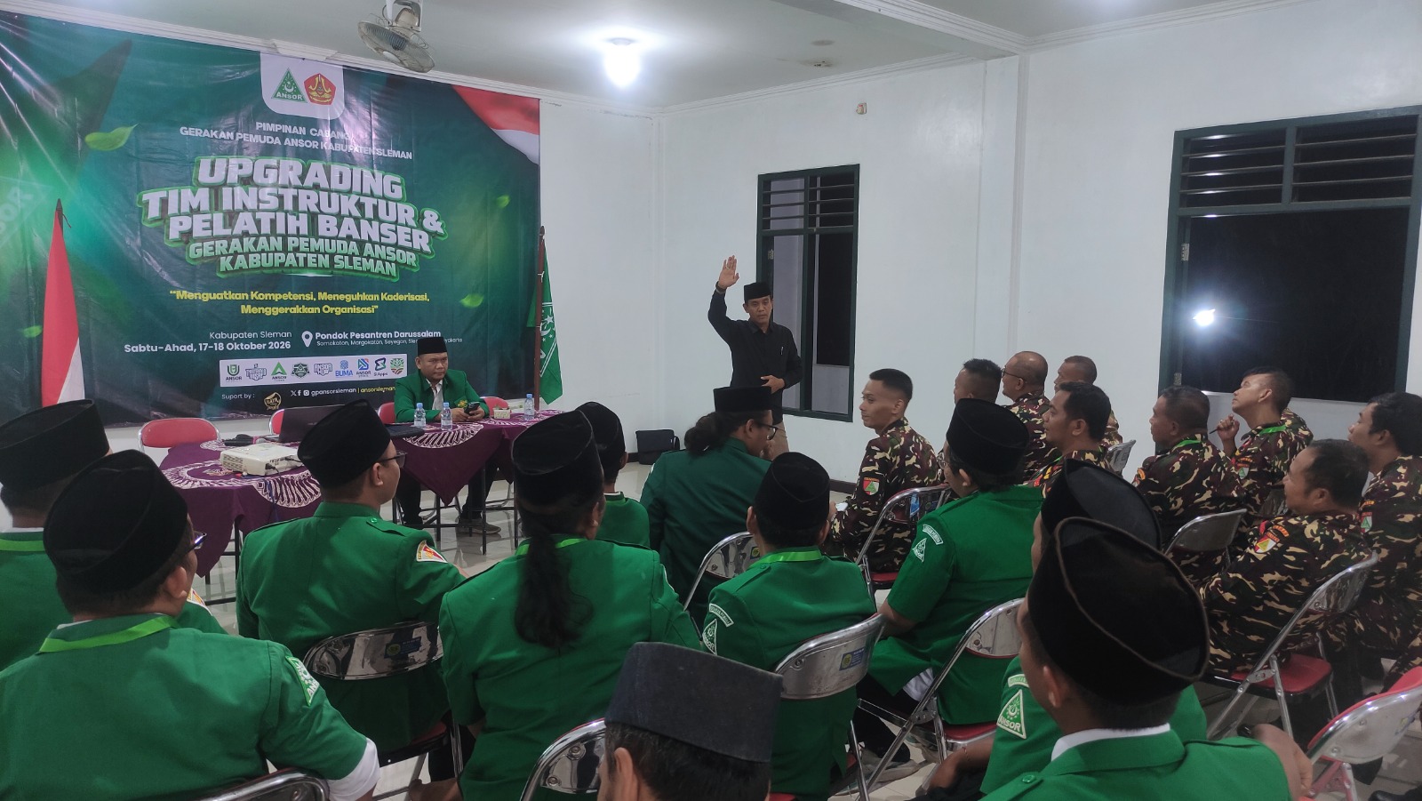 Foto Kegiatan Pelatihan Kader Banser di Seyegan
