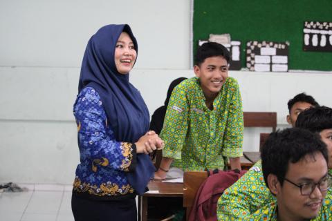 Foto Sosialisasi tata cara penanganan dan pelaporan dugaan pelanggaran pemilu di MAN 5 Sleman