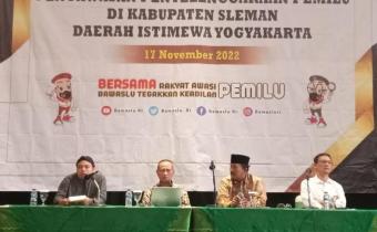 Di Depan Anggota Komisi II DPR, Ketua Bawaslu Sleman Sampaikan Pesan Masyarakat