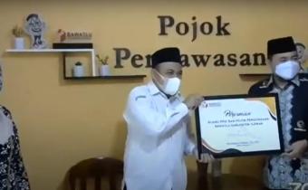 Launching Pojok Pengawasan dan PPID Bawaslu Kabupaten Sleman, 25  Mei 2021