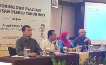 Weekend, Bawaslu Sleman Ikut Monev Pengawasan Pemilu 2019