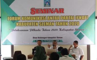 Sosialisai Penyelesaian Sengketa Pemilihan, Bawaslu Sleman hadiri Seminar FKAP