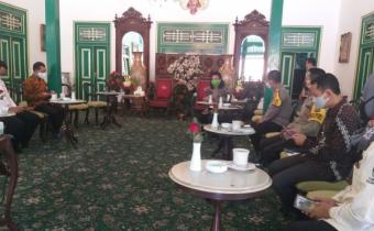 Audiensi dengan Anggota DPD RI, Bawaslu Sleman Tegaskan Siap Awasi Pemilihan Bupati 2020