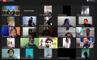 Bahas Kode Etik, Bawaslu Sleman ikutkan Peserta SPPA dalam Diskusi Daring