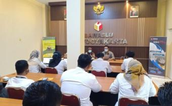 Rapat Persiapan Monev Keterbukaan Informasi Bersama Bawaslu DIY