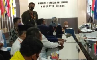 Bawaslu Sleman Awasi Pendaftaran Bakal Paslon Bupati dan Wakil Bupati Sleman