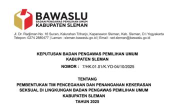 foto surat keputusan